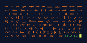 编程字体新宠:Fira Code 让你的代码更优雅-一起撸毛吧